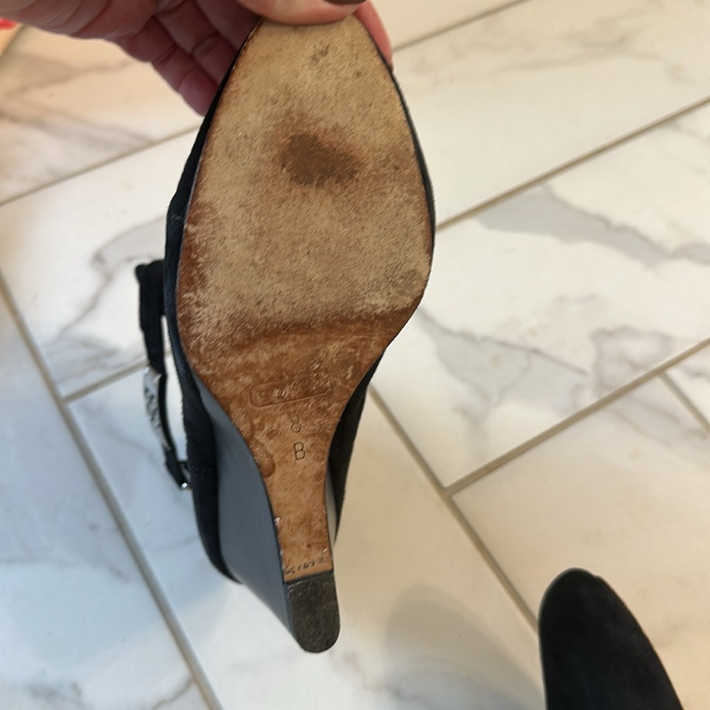 Coach Suede wedge heel boots - Picture 8 of 8